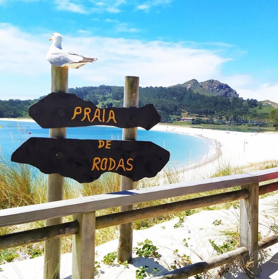 Atico Playa A Xunqueira - Moana, A 15 Min De Vigo Lejlighed Eksteriør billede
